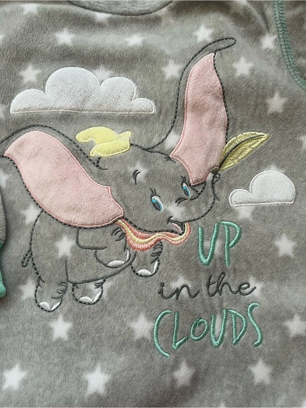 Disney's Dumbo Super Cozy Footie Sleeper - Like New